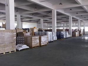 Finished products warehouse