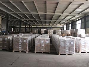 Finished products warehouse