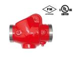 UL FM Grooved End Swing Check Valve